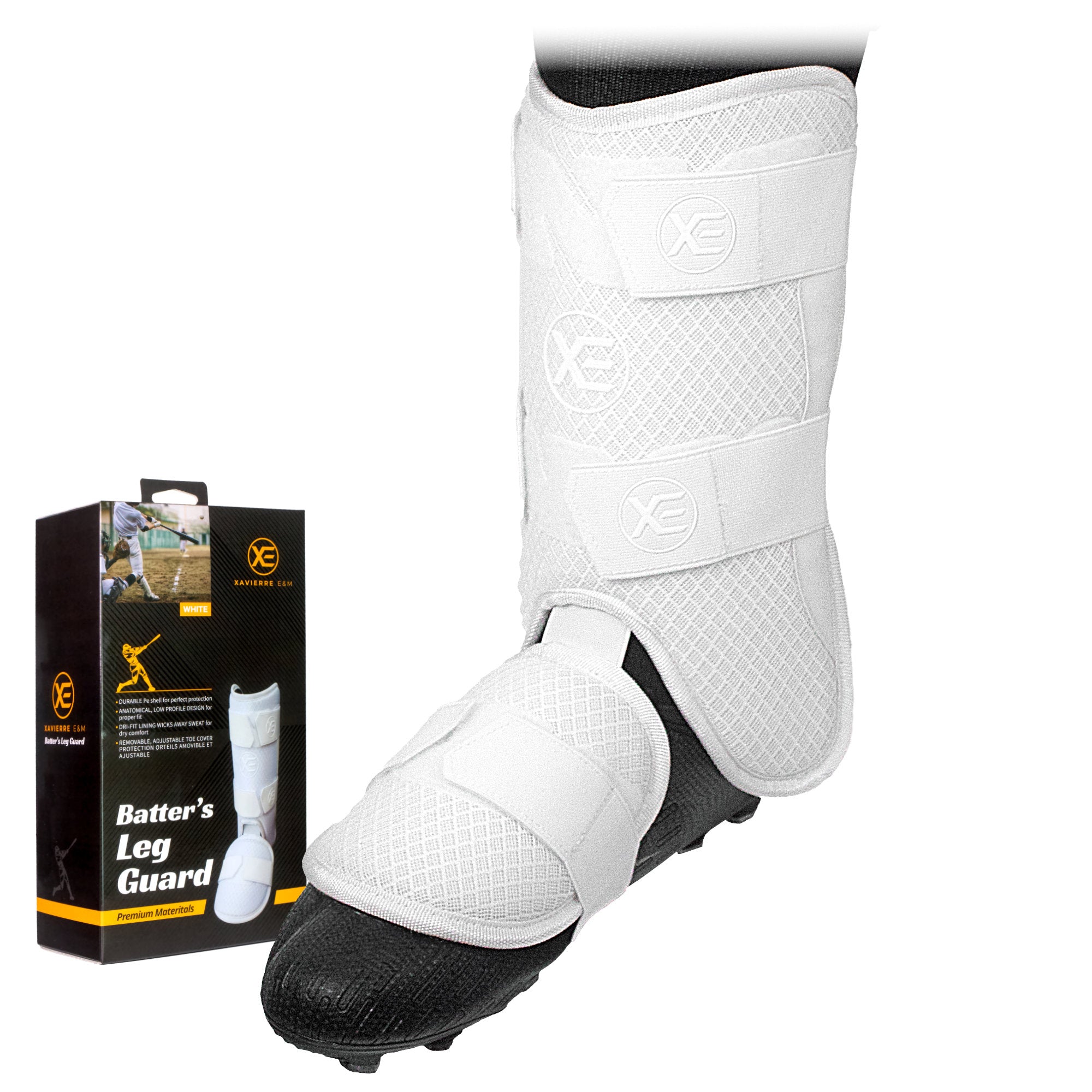 Baseball Leg Guard Batter's Leg Guard with Adjustable Straps for You